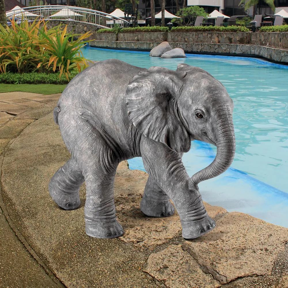 Eloise the Baby Calf Elephant Statue