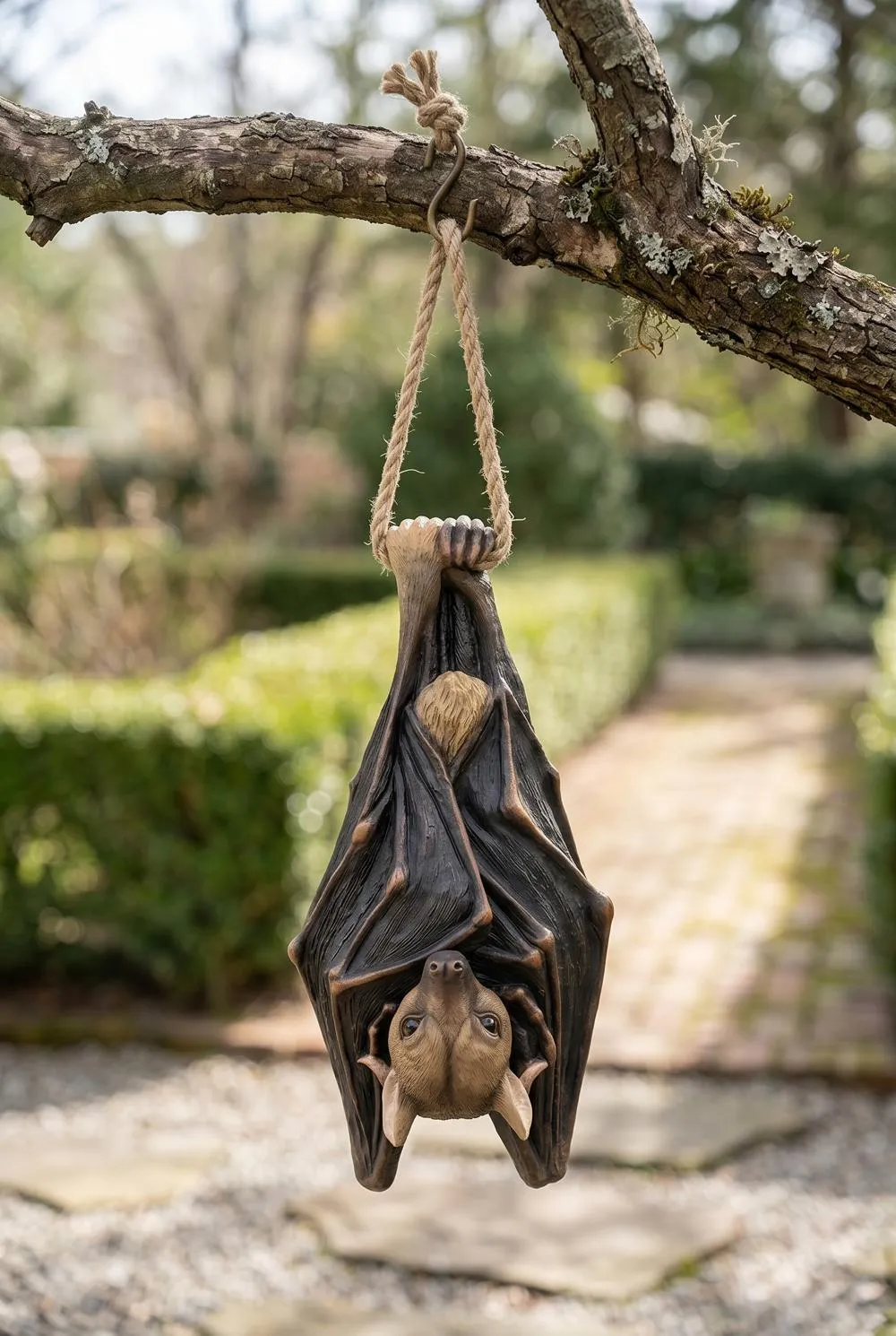 Hanging Mega Bat Sculpture