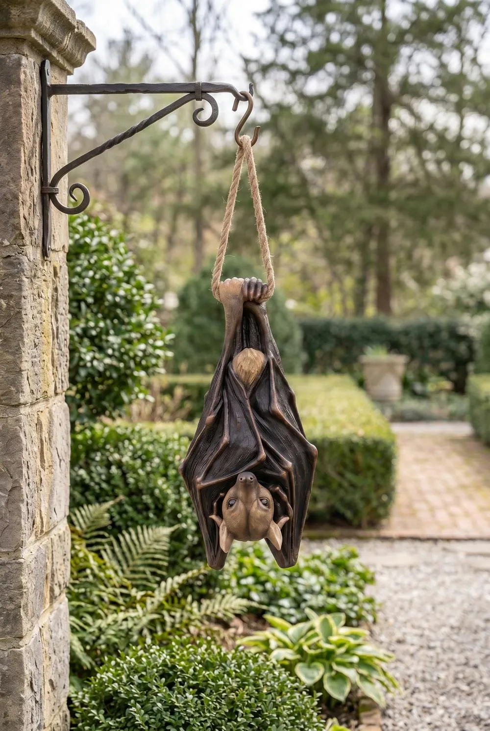 Hanging Mega Bat Sculpture