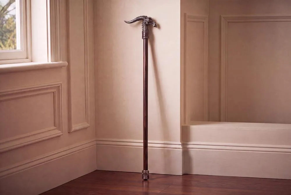 Dragonsthorne Collection: Nebula, The Dragon Gothic Walking Stick