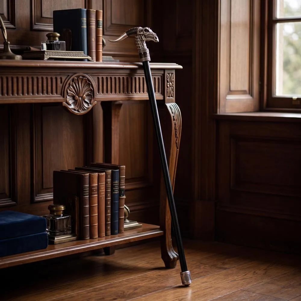 Dragonsthorne Collection: Nebula, The Dragon Gothic Walking Stick