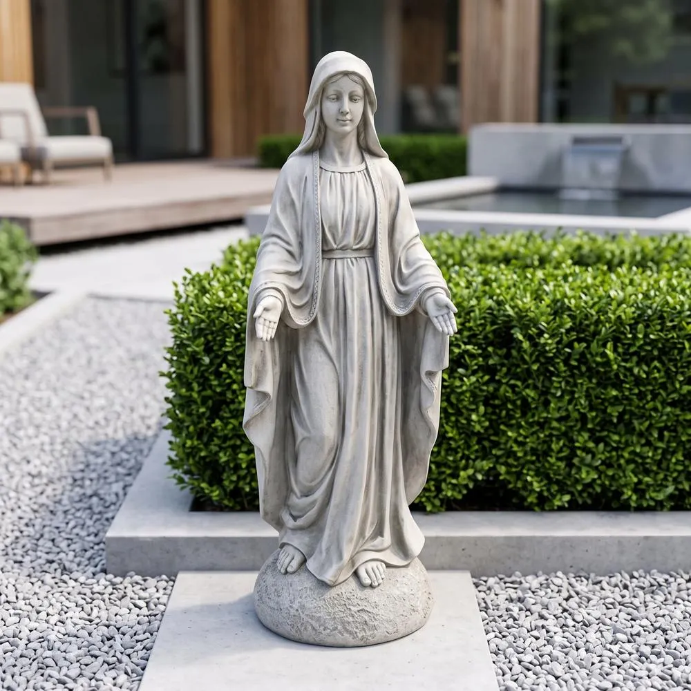 Madonna of Notre Dame Garden Statue: Grand