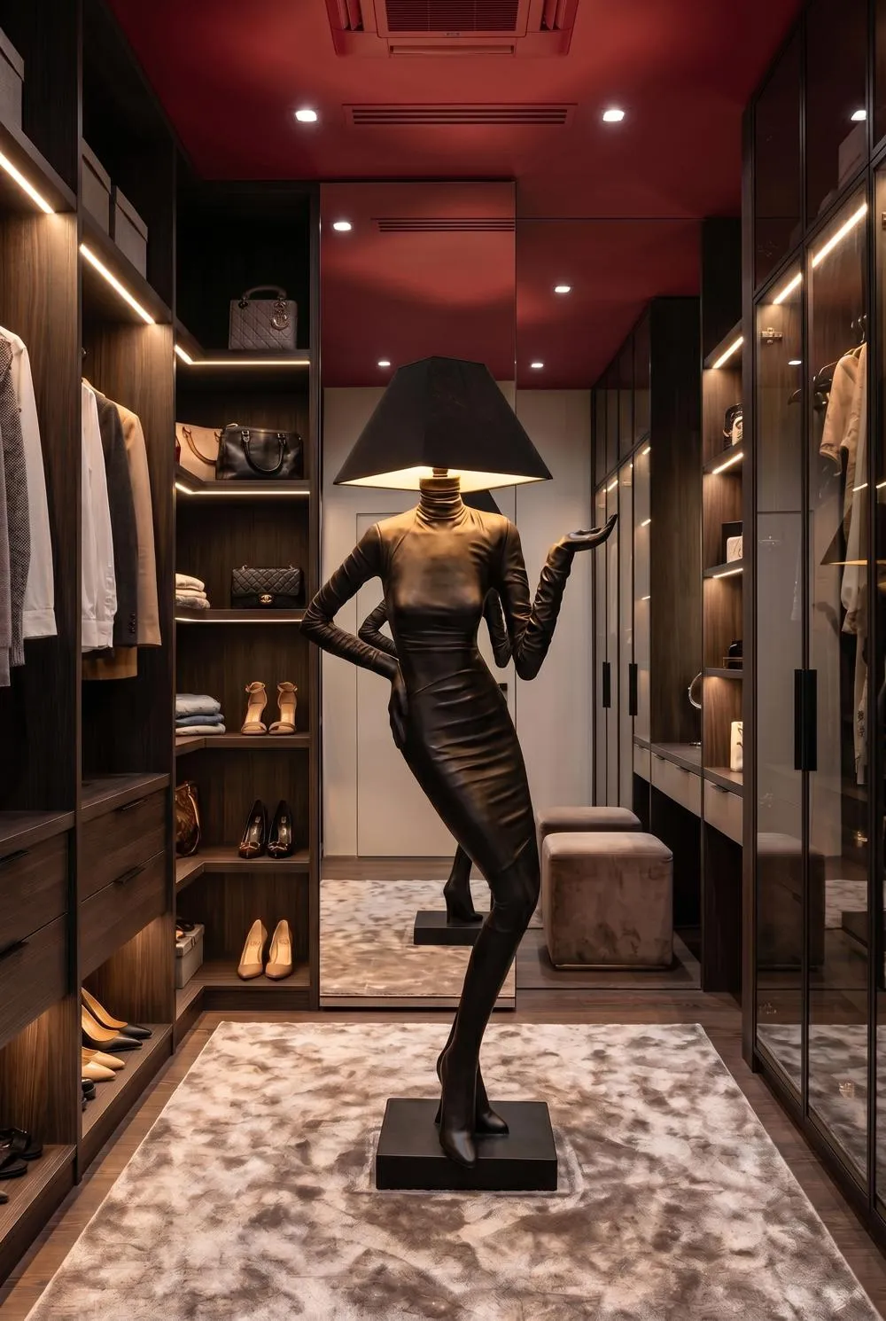 Mademoiselle Haute Couture Floor Lamp