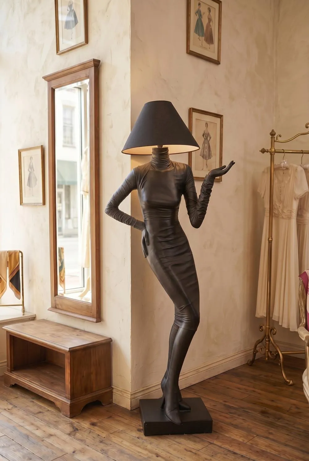 Mademoiselle Haute Couture Floor Lamp
