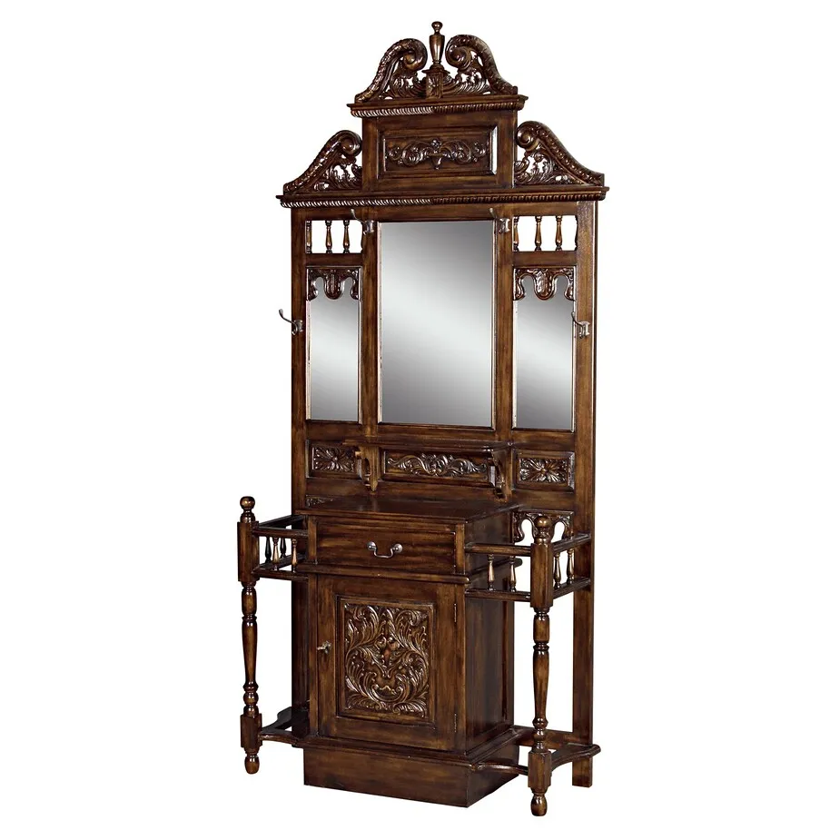Edgeworth Manor Mahogany Hall Stand