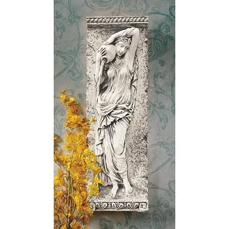 Water Maidens Frieze Wall Sculpture: Dordogne