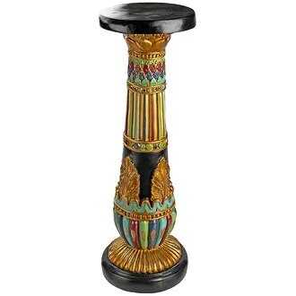 Regal Egyptian Luxor Pedestal: Each