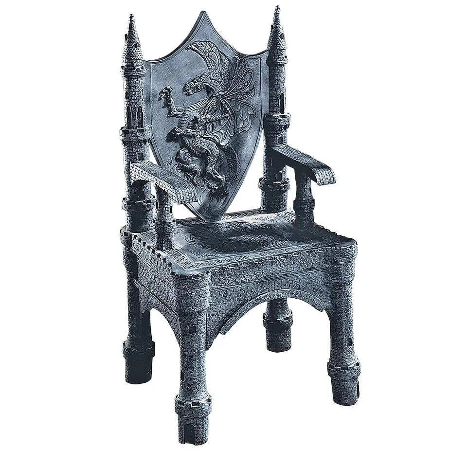 The Dragon of Upminster Castle Throne Chair