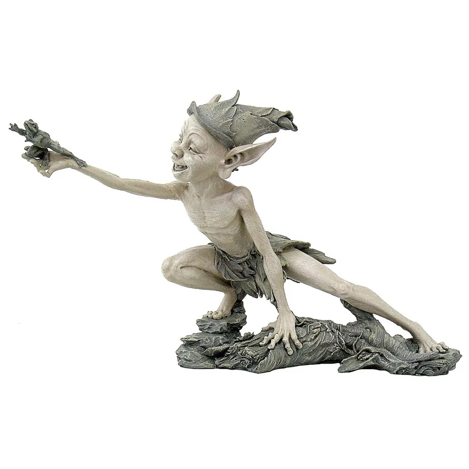 Stretch Pixie Garden Statue