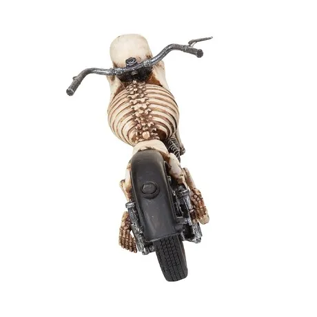 Bone Chillin' Skeleton Motorcycle Statue