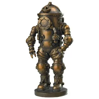 Tritonia Atmospheric Diving Suit Steampunk Statue