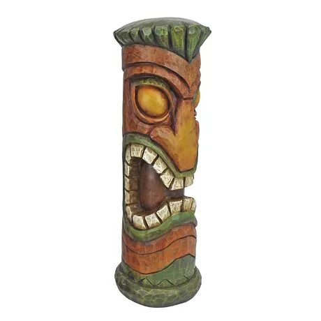 Aloha Hawaii Tiki Sculpture: Moai Haku Hana