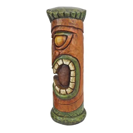 Aloha Hawaii Tiki Sculpture: Moai Haku Hana