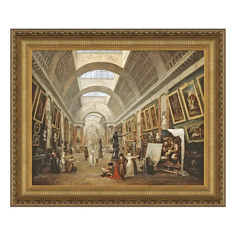 Project for the Disposition Framed Canvas Replica Painting: Large