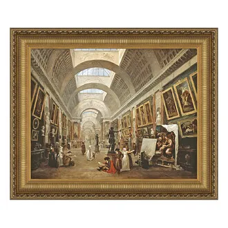 Project for the Disposition Framed Canvas Replica Painting: Large