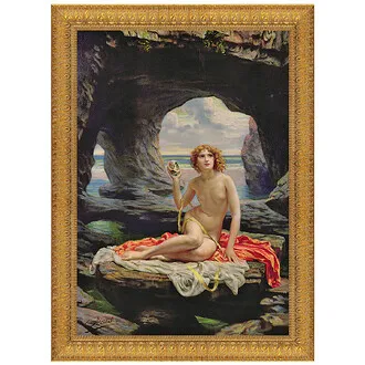 At Low Tide Framed Canvas Replica Painting: Estate
