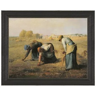 The Gleaners Framed Canvas Replica Painting: Grande