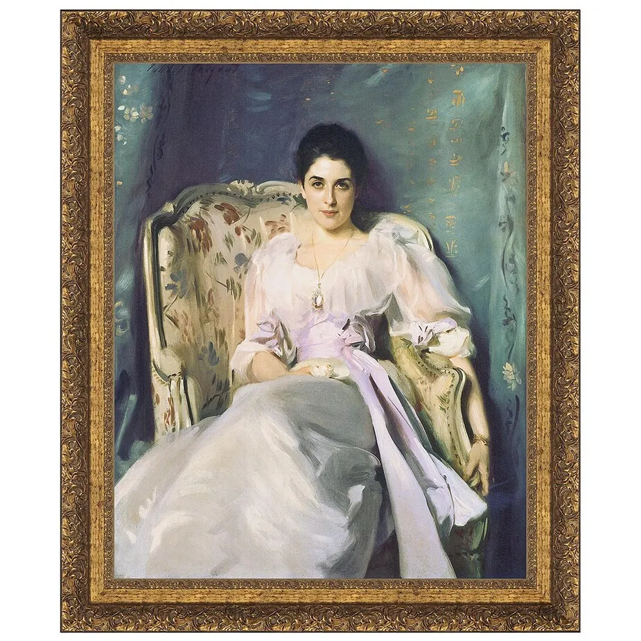 Lady Agnew of Lochnaw Framed Canvas Replica Painting: Grande