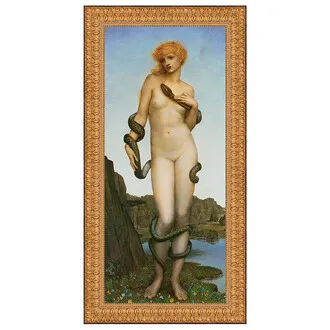 Cadmus and Harmonia Framed Canvas Replica Painting: Large