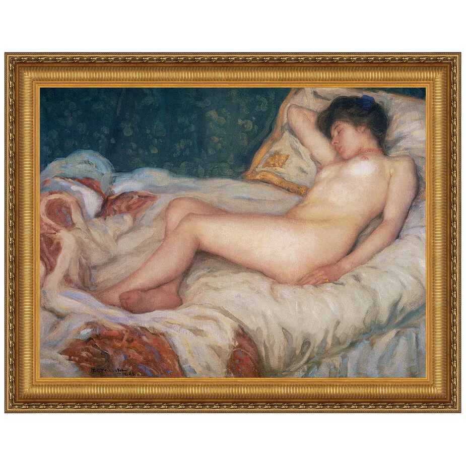 Sleep Framed Canvas Replica Painting: Small