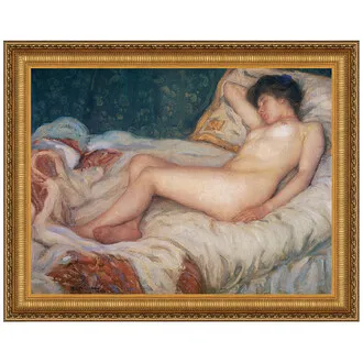 Sleep Framed Canvas Replica Painting: Grande