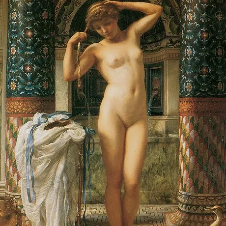 Diadumene Framed Canvas Replica Painting: Medium