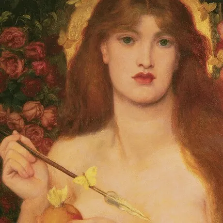 Venus Verticordia Framed Canvas Replica Painting: Medium