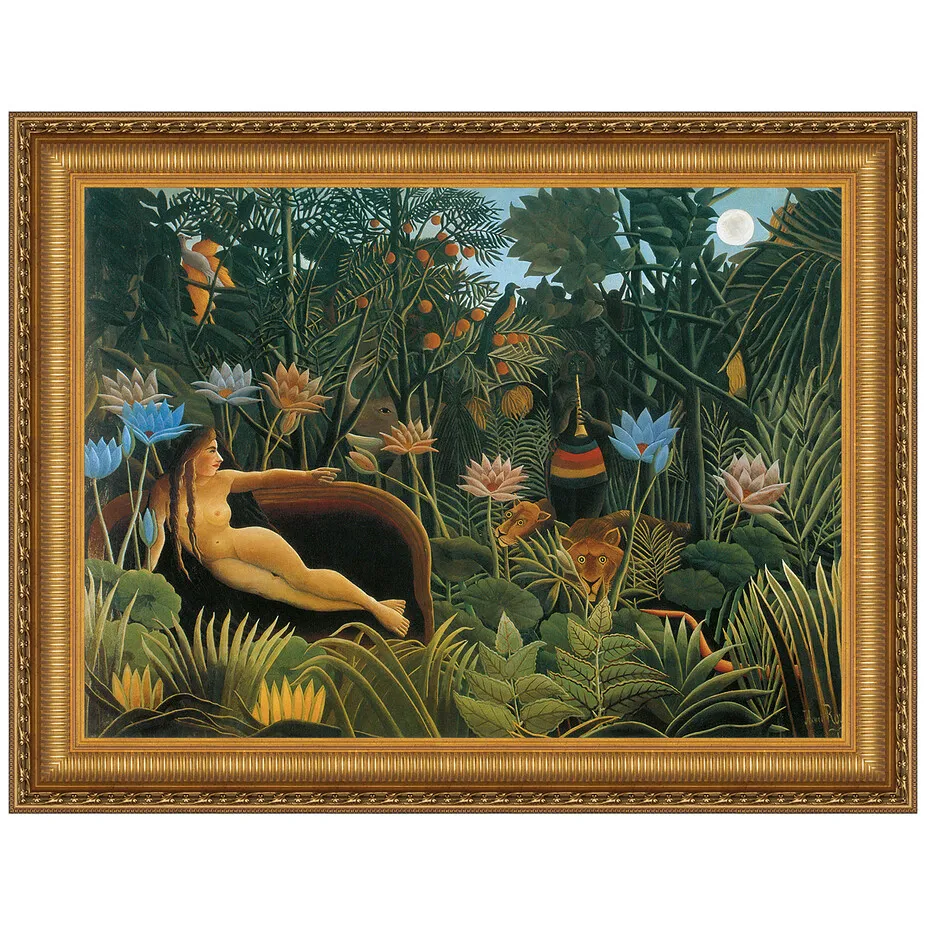 The Dream Framed Canvas Replica Painting: Grande