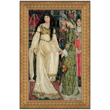 The Keepsake Framed Canvas Replica Painting: Grande