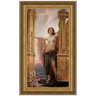 The Gates of Dawn Framed Canvas Replica Painting: Medium