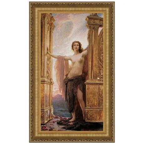The Gates of Dawn Framed Canvas Replica Painting: Grande