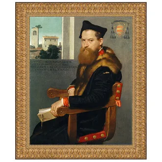 Bartolommeo Bonghi Framed Canvas Replica Painting: Medium
