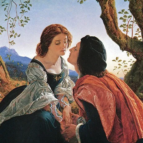 Hesperus Framed Canvas Replica Painting: Small