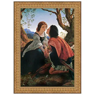 Hesperus Framed Canvas Replica Painting: Small