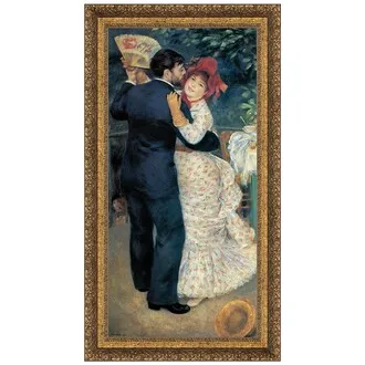 Dance in the Country Framed Canvas Replica Painting: Medium