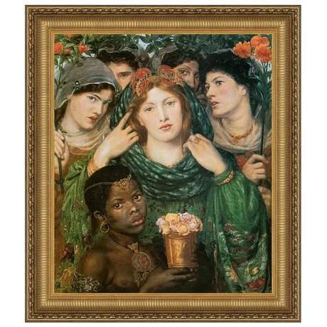 The Beloved (The Bride) Framed Canvas Replica Painting: Grande