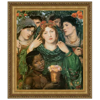 The Beloved (The Bride) Framed Canvas Replica Painting: Grande