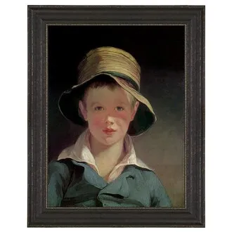 The Torn Hat Framed Canvas Replica Painting: Grande