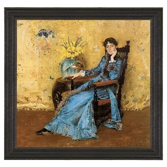 Dora Wheeler Framed Canvas Replica Painting: Grande