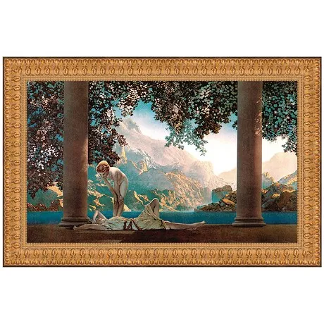 Daybreak Framed Canvas Replica Painting: Large