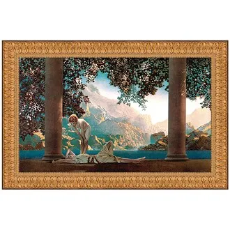 Daybreak Framed Canvas Replica Painting: Large