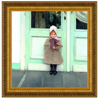 Jeanne Kefer Framed Canvas Replica Painting: Grande