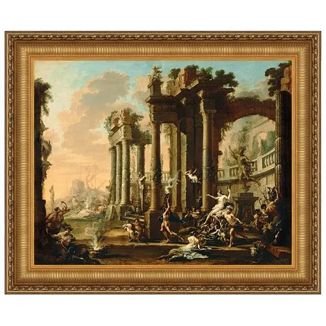 The Triumph of Venus Framed Canvas Replica Painting: Grande