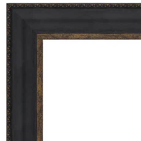 Buffalo Bill on Charlie Framed Canvas Replica Painting: Large