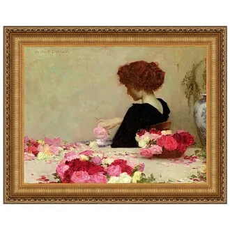 Potpourri Framed Canvas Replica Painting: Small