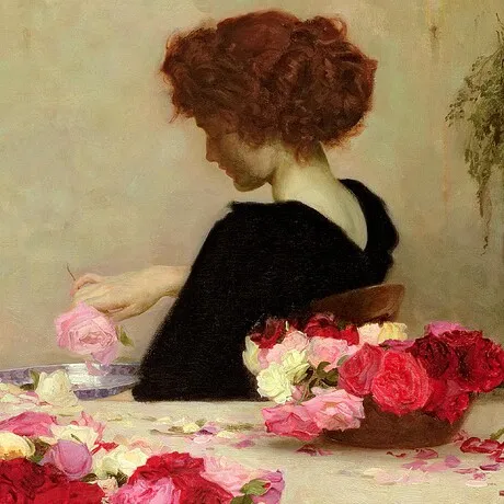 Potpourri Framed Canvas Replica Painting: Grande