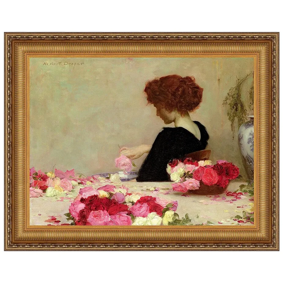 Potpourri Framed Canvas Replica Painting: Grande