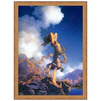 Ecstasy Framed Canvas Replica Painting: Grande