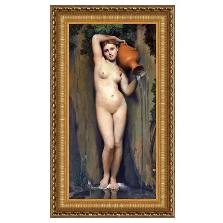 The Source Framed Canvas Replica Painting: Small
