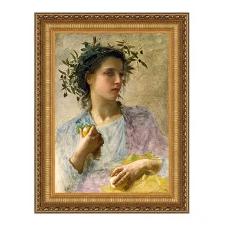 L'ete (Summer) Framed Canvas Replica Painting: Small